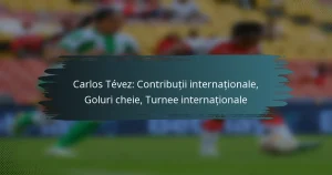 Carlos Tévez: Contribuții internaționale, Goluri cheie, Turnee internaționale